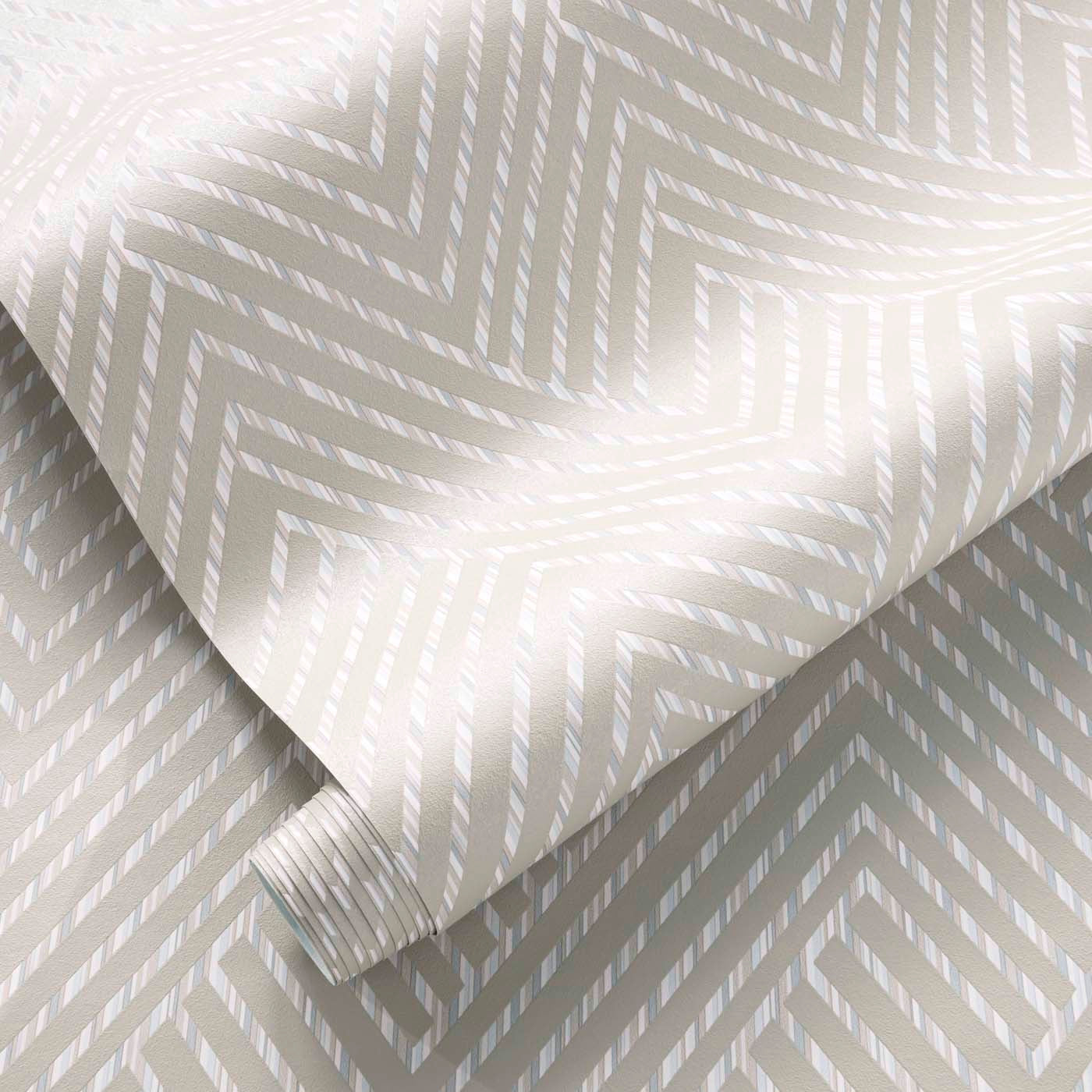 Grassetto Wallpaper - Linen - Clarke & Clarke