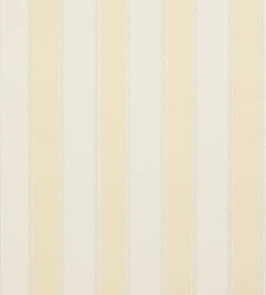 Graycott Stripe Wallpaper - Yellow - Colefax & Fowler