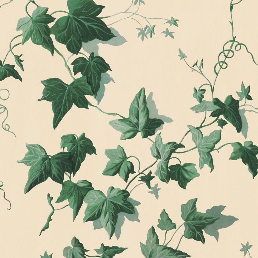 HEDERA Wallpaper - Viridian - House of Hackney