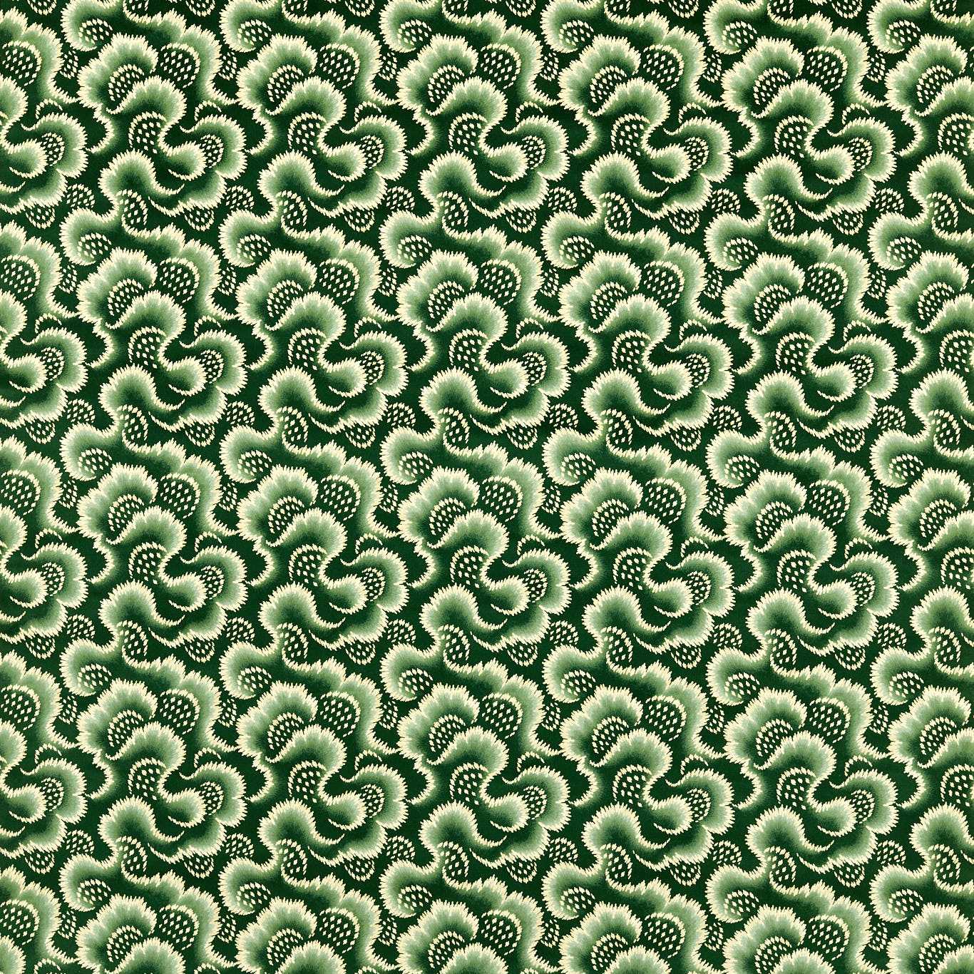 Ludaix Velvet Fabric - Matcha - Harlequin - Henry Holland
