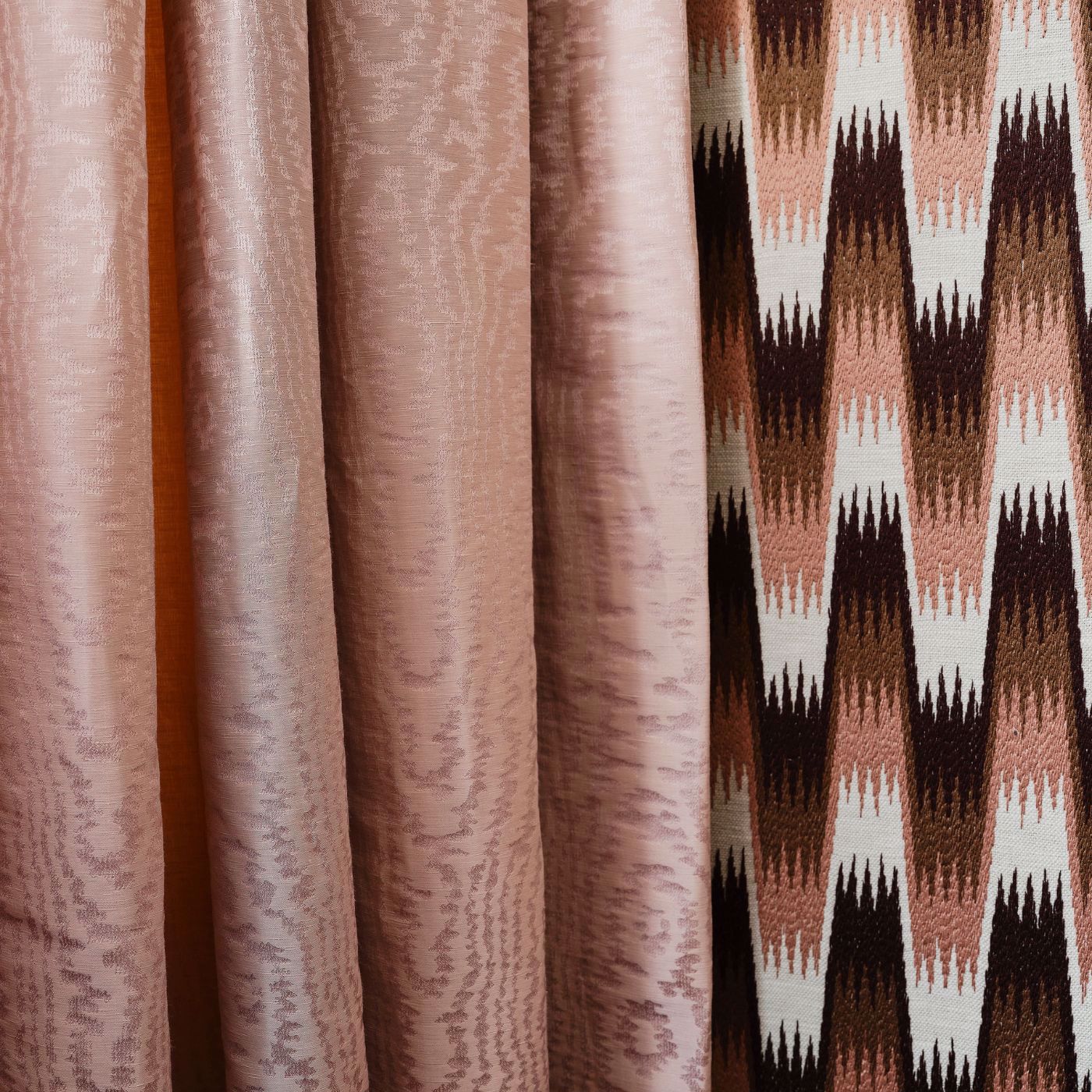 Elsworthy Fabric - Chocolate - Harlequin - Henry Holland
