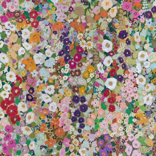 HOLLYHOCKS Wallpaper - Spring - House of Hackney