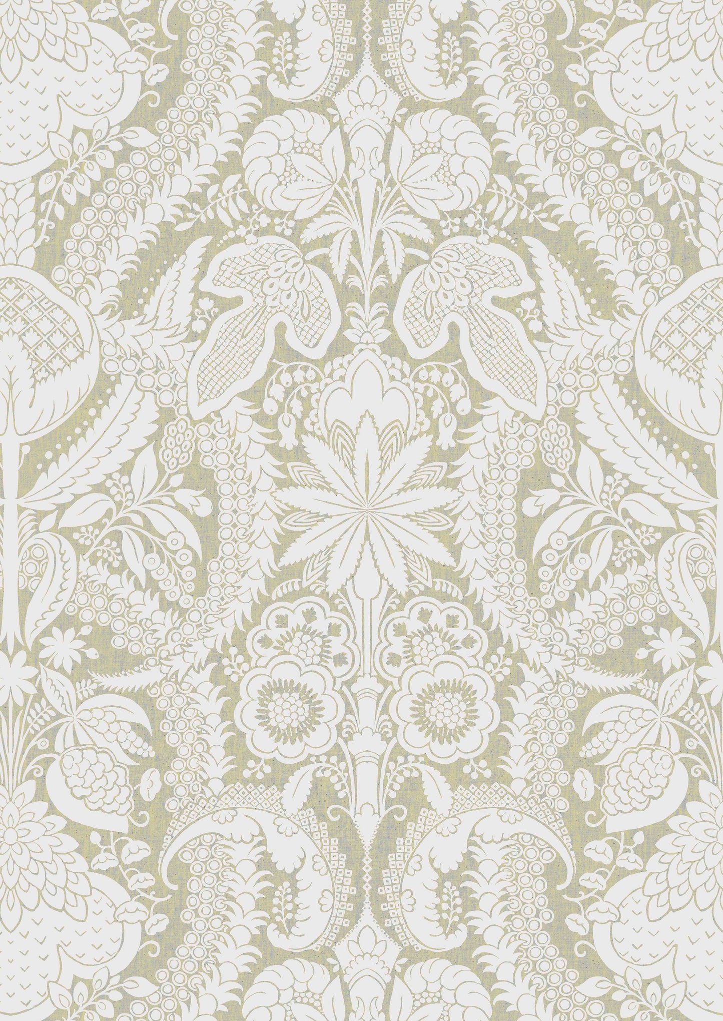 Hanbury Wallpaper - Greengage