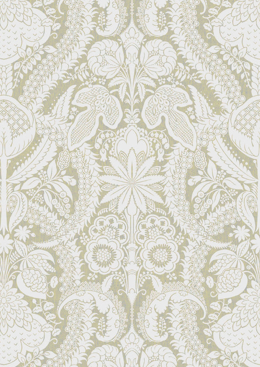 Hanbury Wallpaper - Greengage