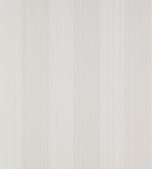 Harwood Stripe Wallpaper - Silver - Colefax & Fowler