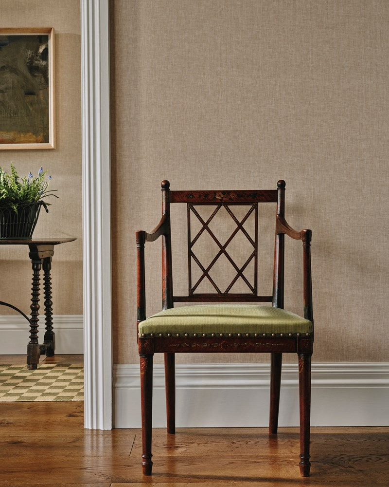 Hector Wallcovering Wallpaper - Sienna - Colefax & Fowler