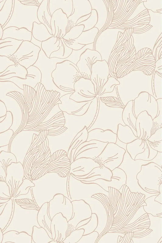 Helleborus Wallpaper - Setting Plaster - 5610