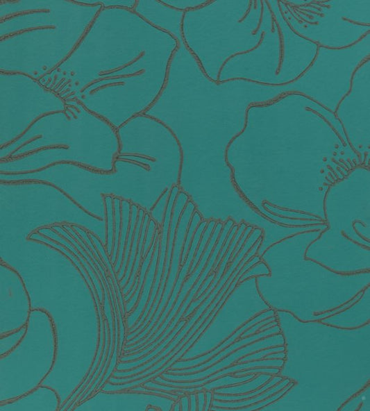 Helleborus Wallpaper - Inchyra Blue - 5605 - Farrow & Ball