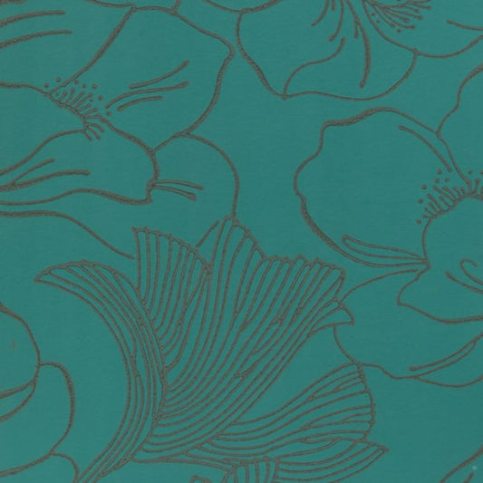 Helleborus Wallpaper - Inchyra Blue - 5605 - Farrow & Ball
