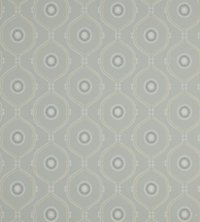 Heywood Wallpaper - Aqua - Colefax & Fowler