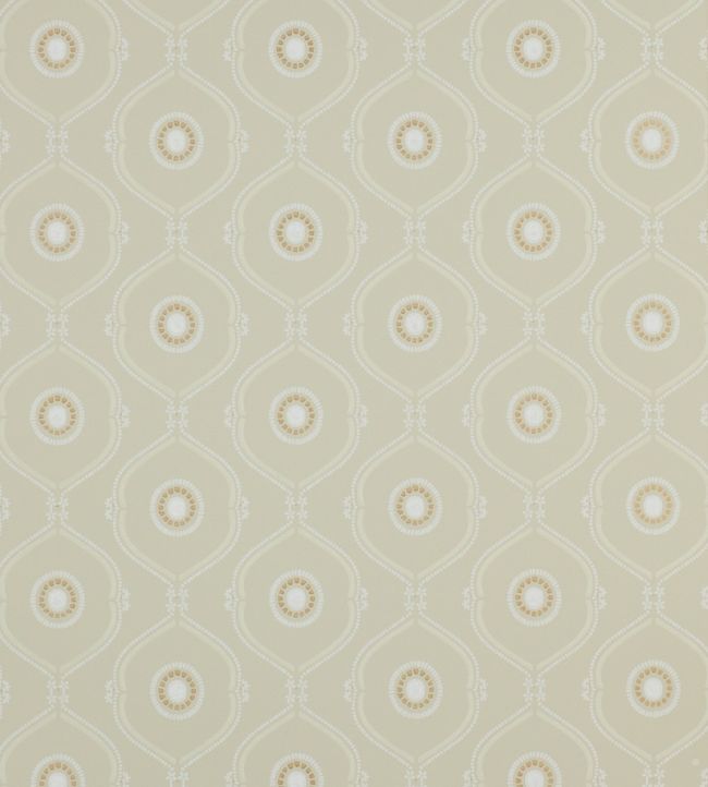 Heywood Wallpaper - Beige - Colefax & Fowler