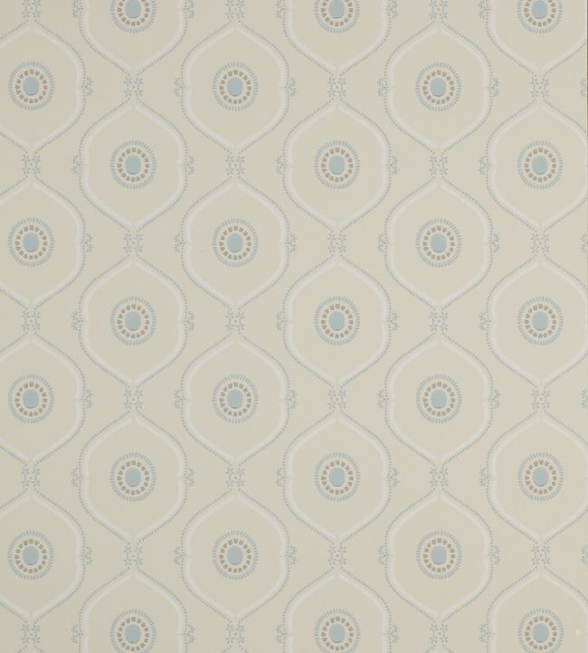 Heywood Wallpaper - Blue - Colefax & Fowler