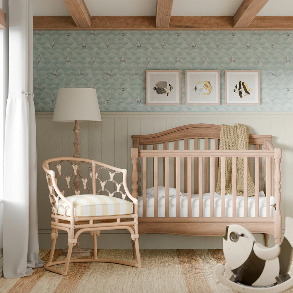 High Tide Wallpaper - Duck Egg - Lucie Annabel