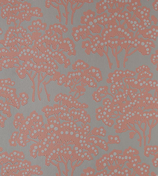 Hornbeam Wallpaper - Red Earth - 5004 - Farrow & Ball