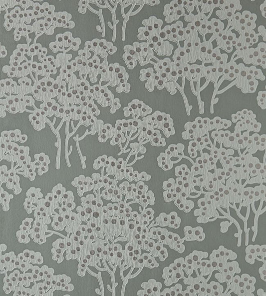 Hornbeam Wallpaper - Silver - 5003 - Farrow & Ball