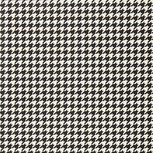 Houndstooth Wallpaper - Black Earth/Soft Focus - HRTW113131 - Harlequin