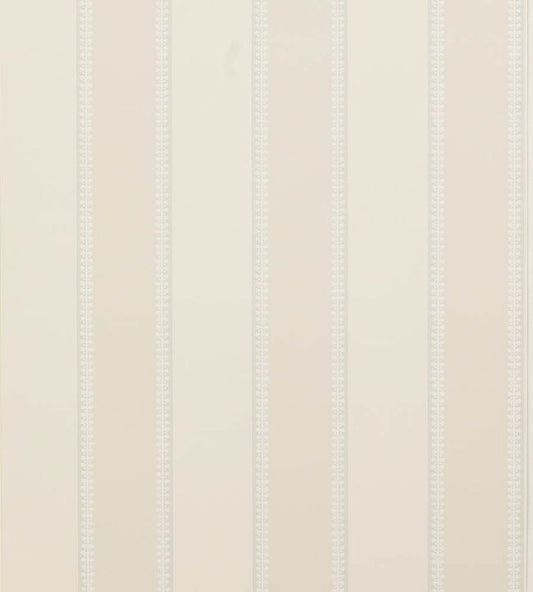Hume Stripe Wallpaper - Silver - Colefax & Fowler