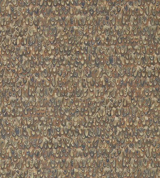 Icarus Wallpaper - Copper/Phesant - ZKEM312674 - Zoffany