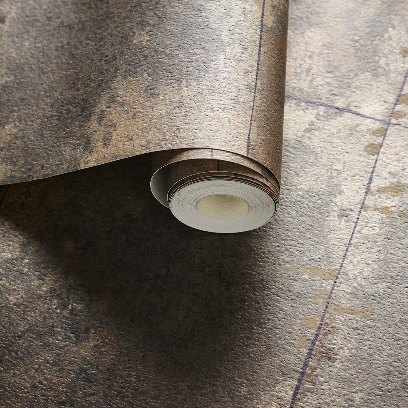 Igneous Wallpaper - Bronze - Clarke & Clarke