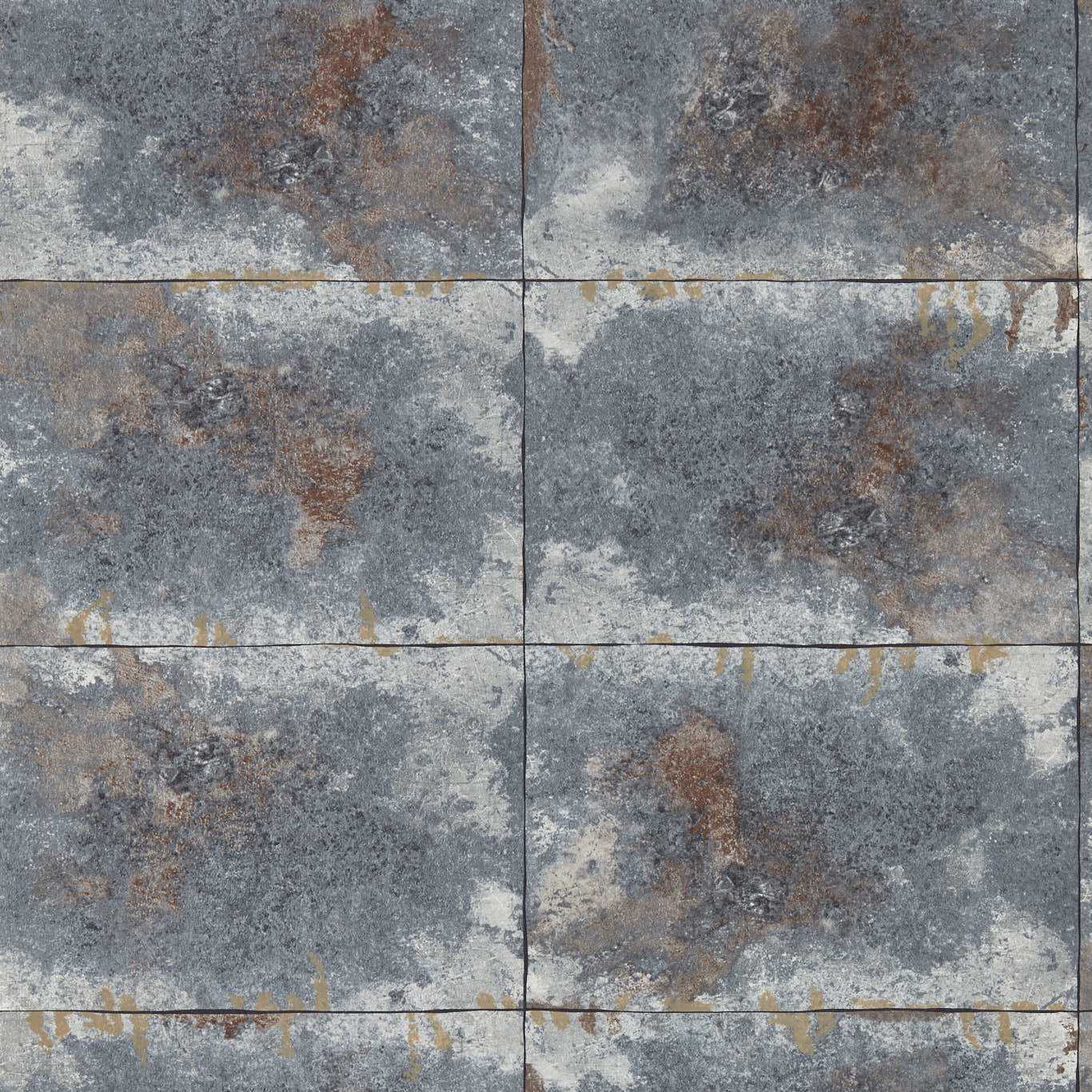 Igneous Wallpaper - Slate - Clarke & Clarke