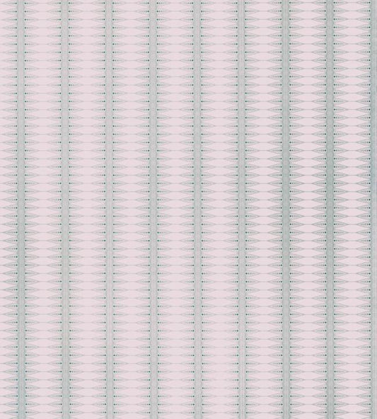 Indian Stripe Wallpaper - Pink / Teal - BG2200202 - Barneby Gates