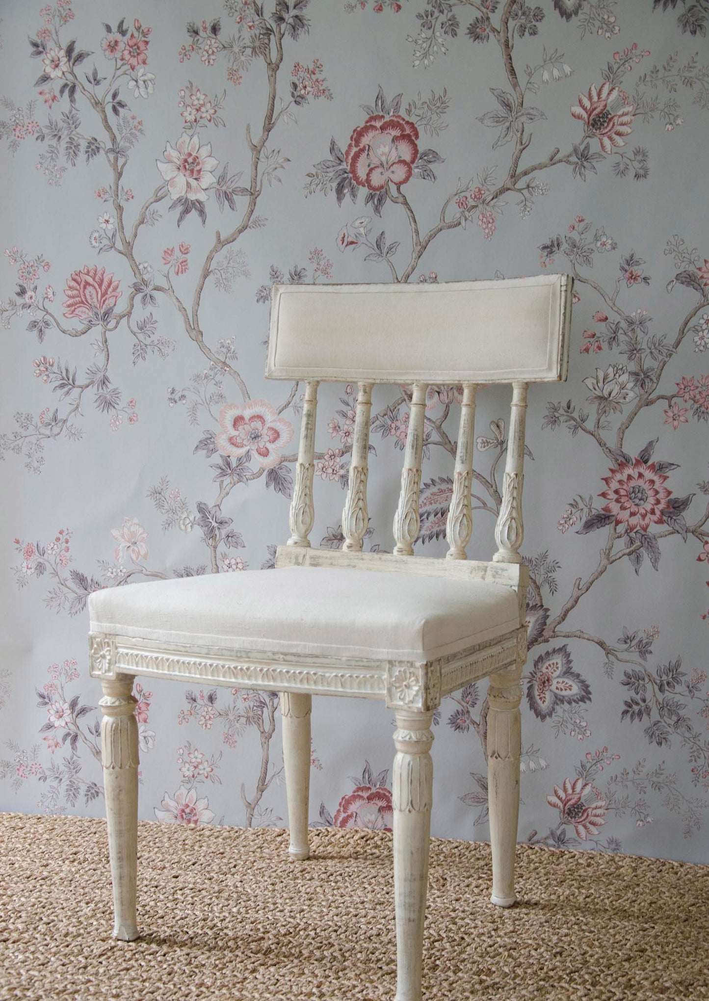 Indienne Wallpaper - China Blue
