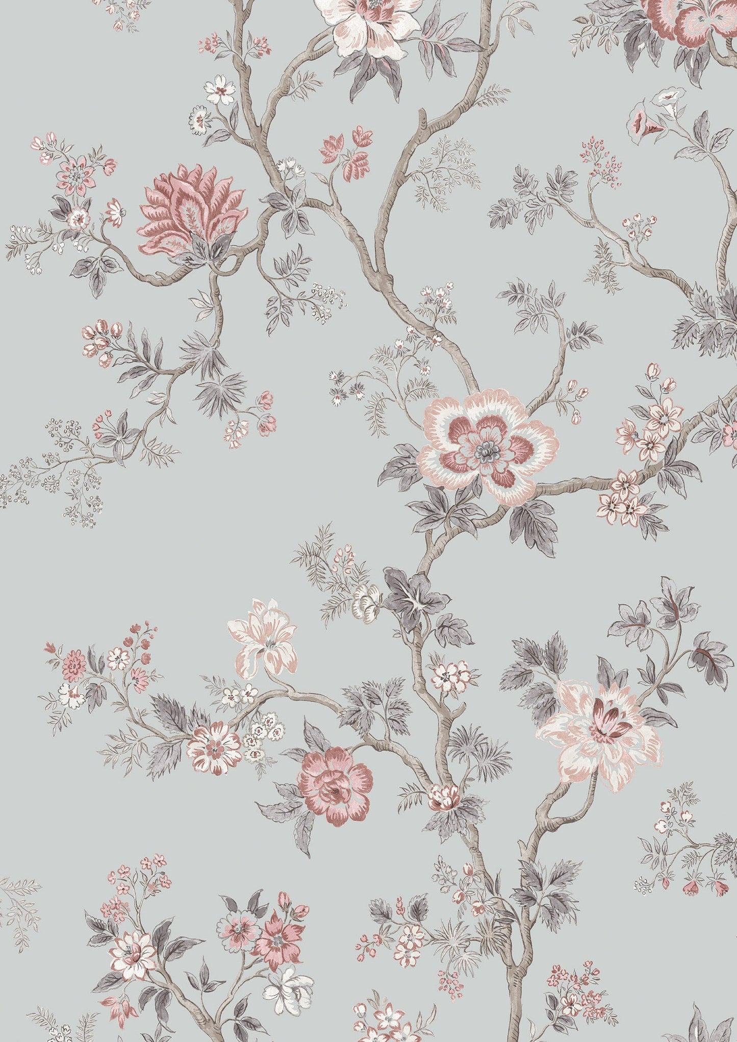 Indienne Wallpaper - China Blue