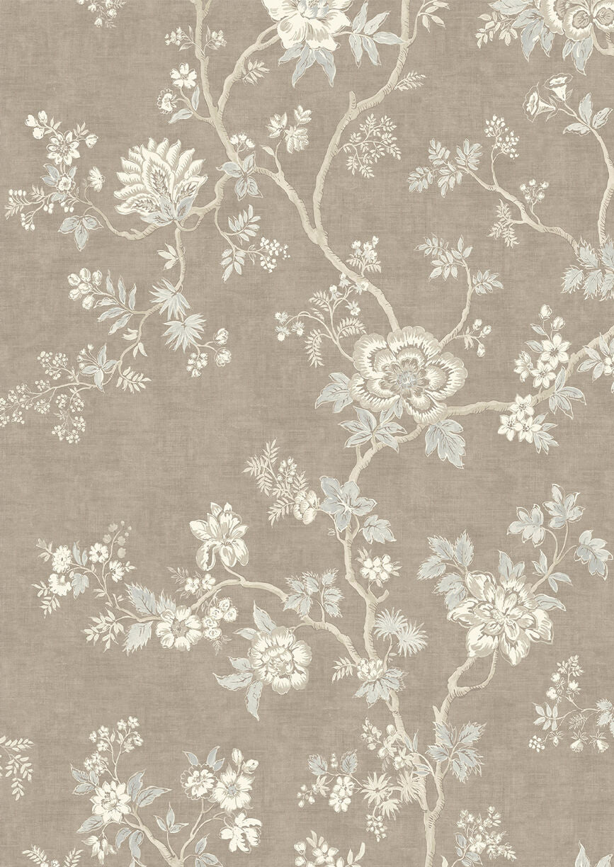 Indienne Wallpaper - Sand - Lewis & Wood
