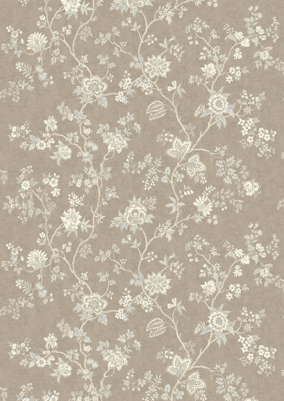 Indienne Wallpaper - Sand - Lewis & Wood