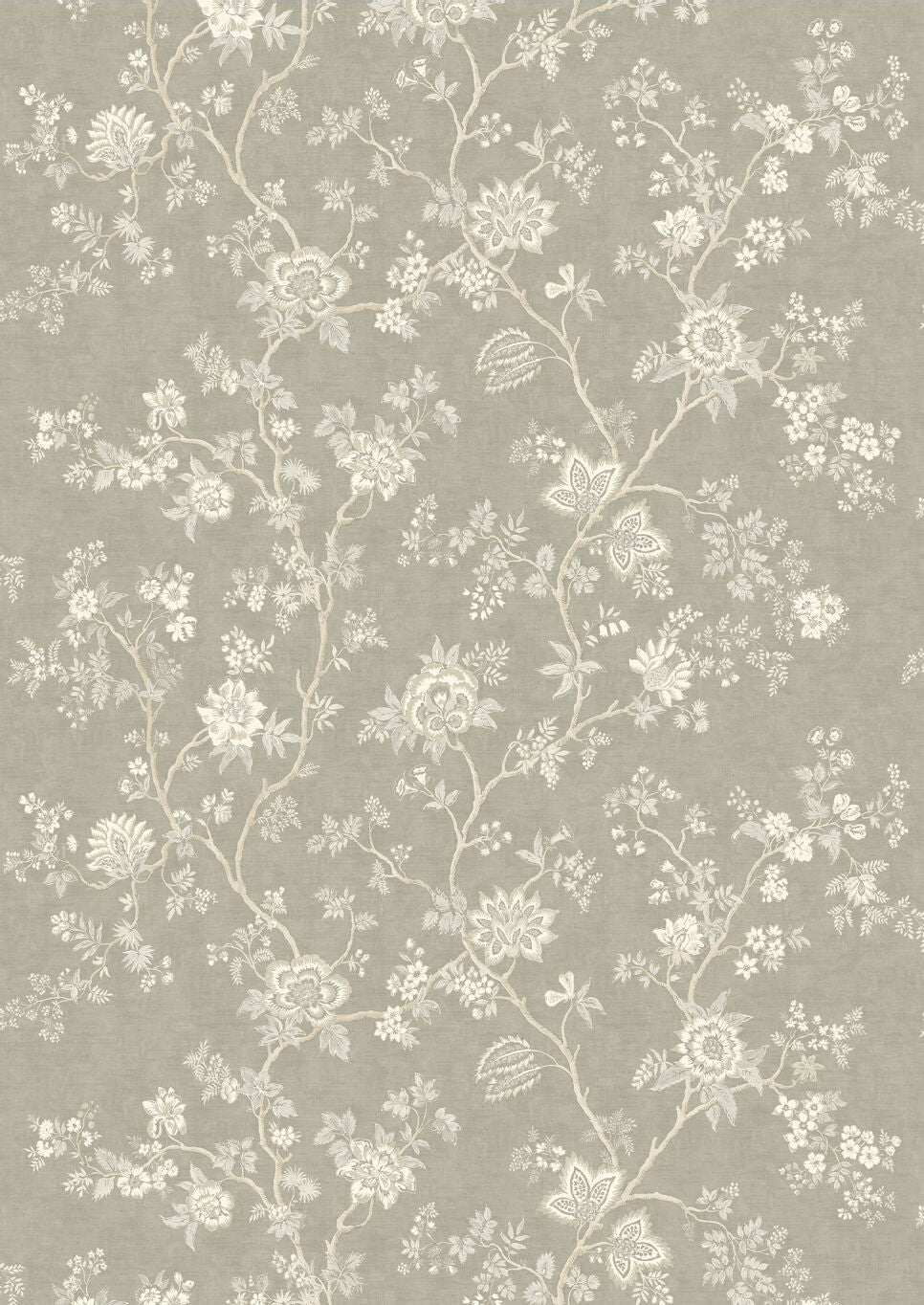 Indienne Wallpaper - Green - Lewis & Wood