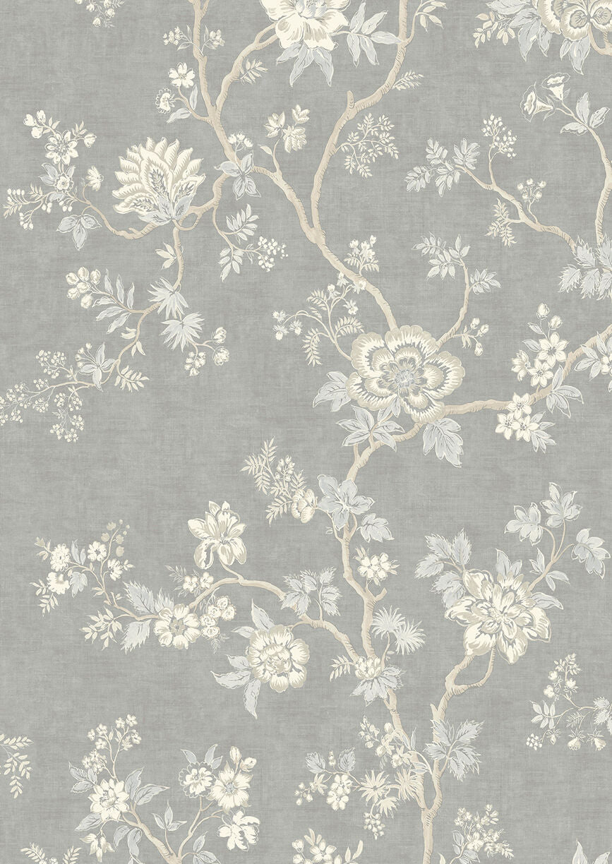 Indienne Wallpaper - Blue - Lewis & Wood