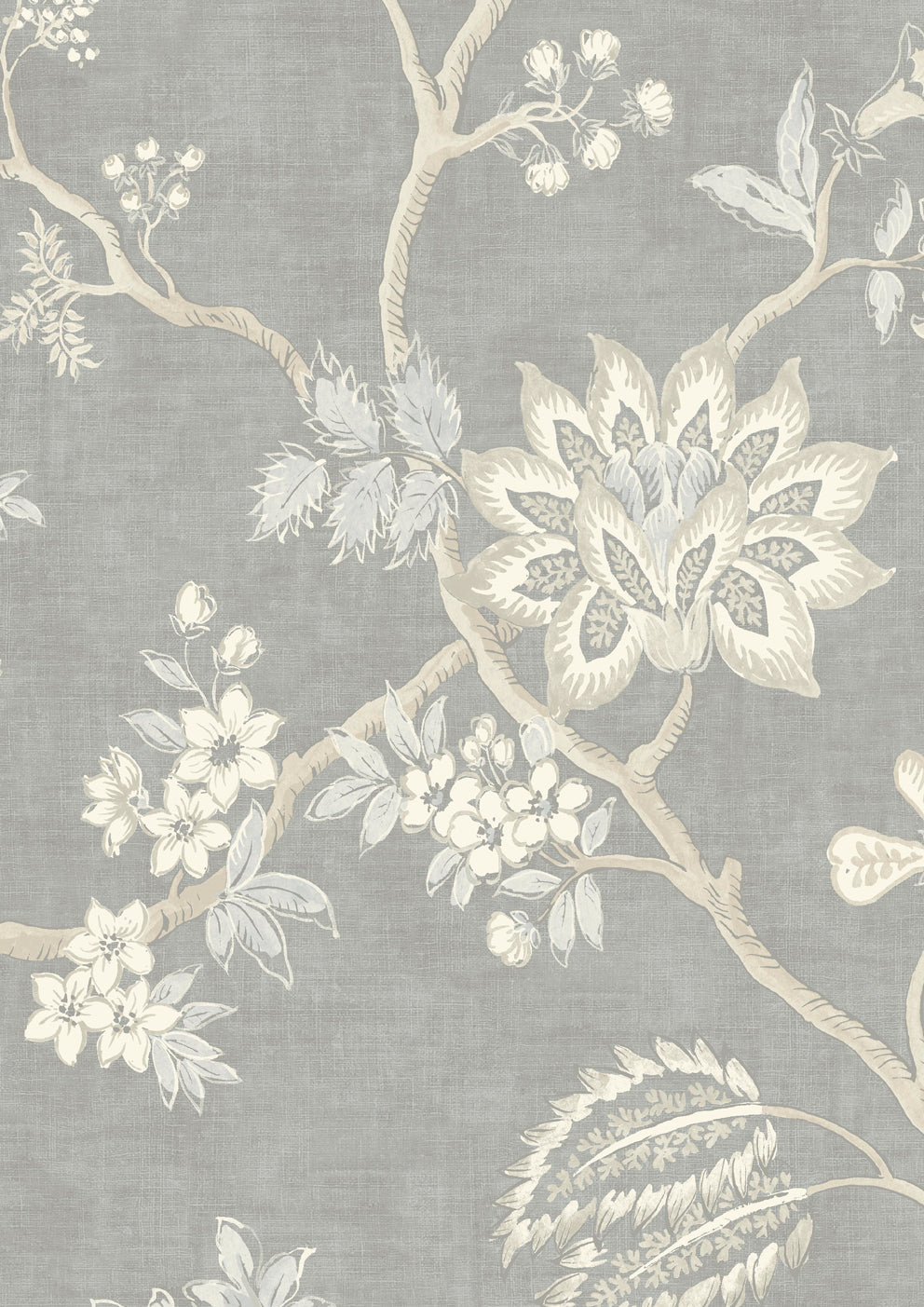 Indienne Wallpaper - Blue - Lewis & Wood