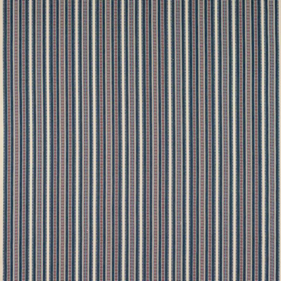 Yarra Stripe Fabric - Blue - Jane Churchill