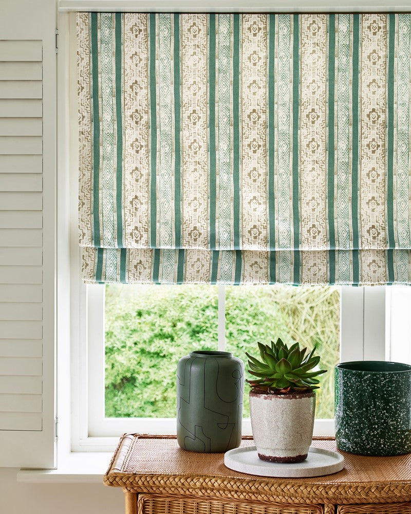 Jari Fabric - Green - Jane Churchill