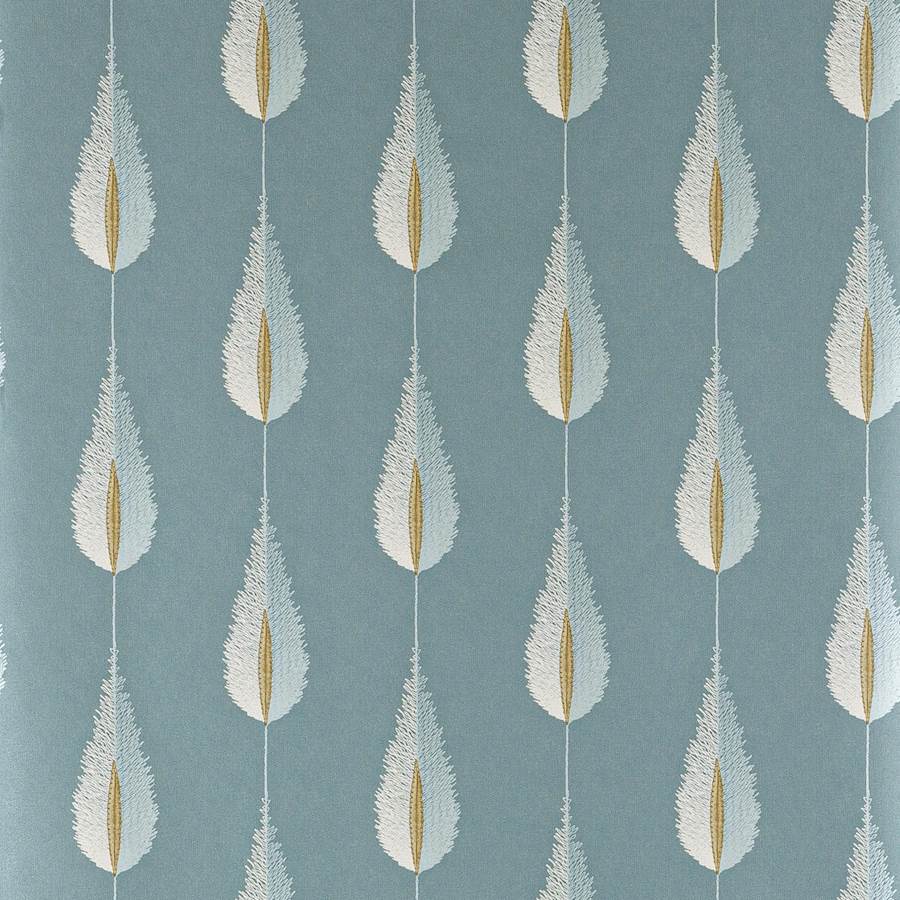 Plato Wallpaper - Blue - Jane Churchill