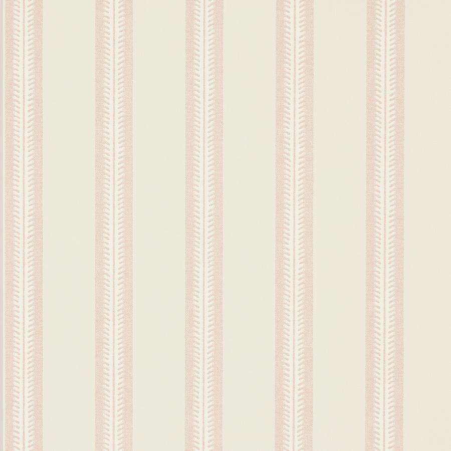 Innis Stripe Wallpaper - Pink - Jane Churchill