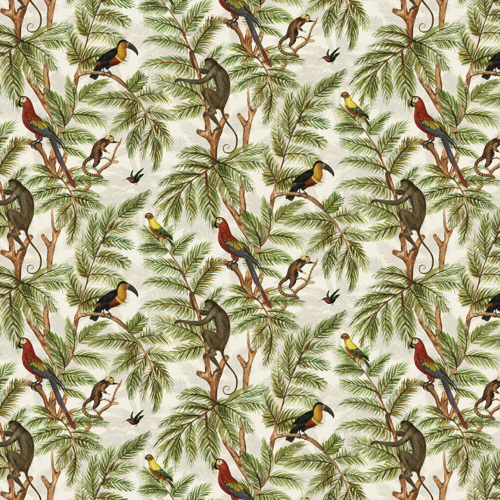 Jungle Print Natural World Wallpaper - Multi - The Graduate Collection