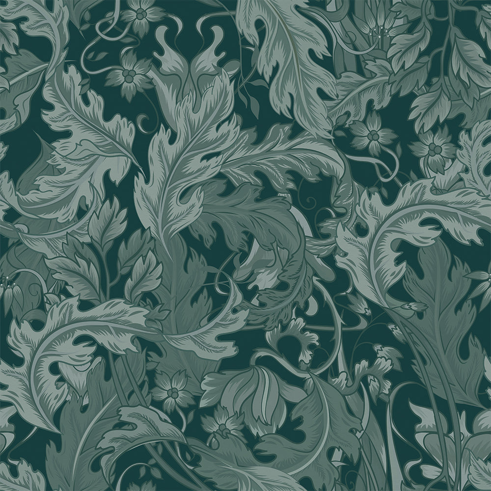 Jard Wallpaper -  Juniper & Rustic Green - Lucie Annabel