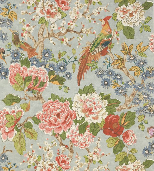 Jardine Wallpaper - Old Blue - Colefax & Fowler