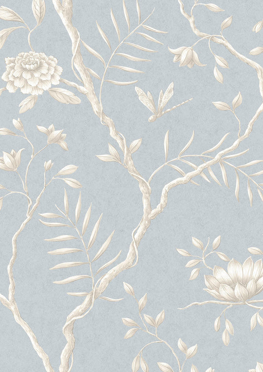 Jasper Peony Wallpaper - Cirrus