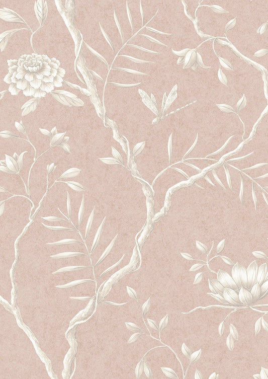 Jasper Peony Wallpaper - Roan