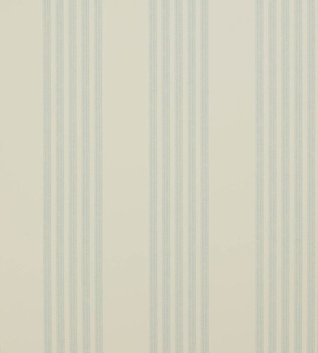 Jude Stripe Wallpaper - Aqua - Colefax & Fowler