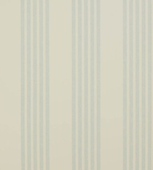 Jude Stripe Wallpaper - Aqua - Colefax & Fowler