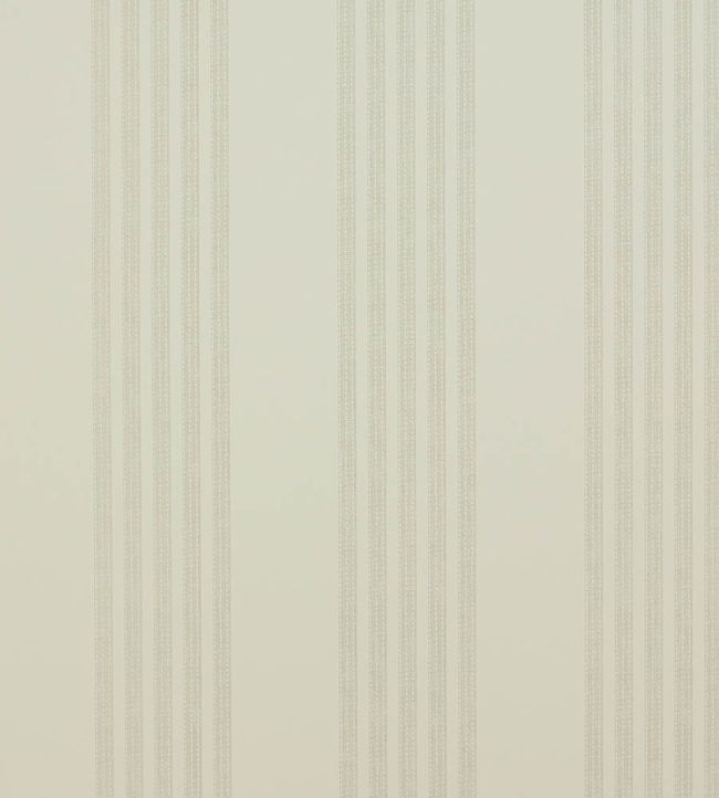 Jude Stripe Wallpaper - Silver - Colefax & Fowler