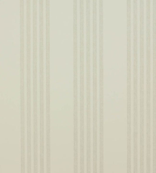 Jude Stripe Wallpaper - Silver - Colefax & Fowler