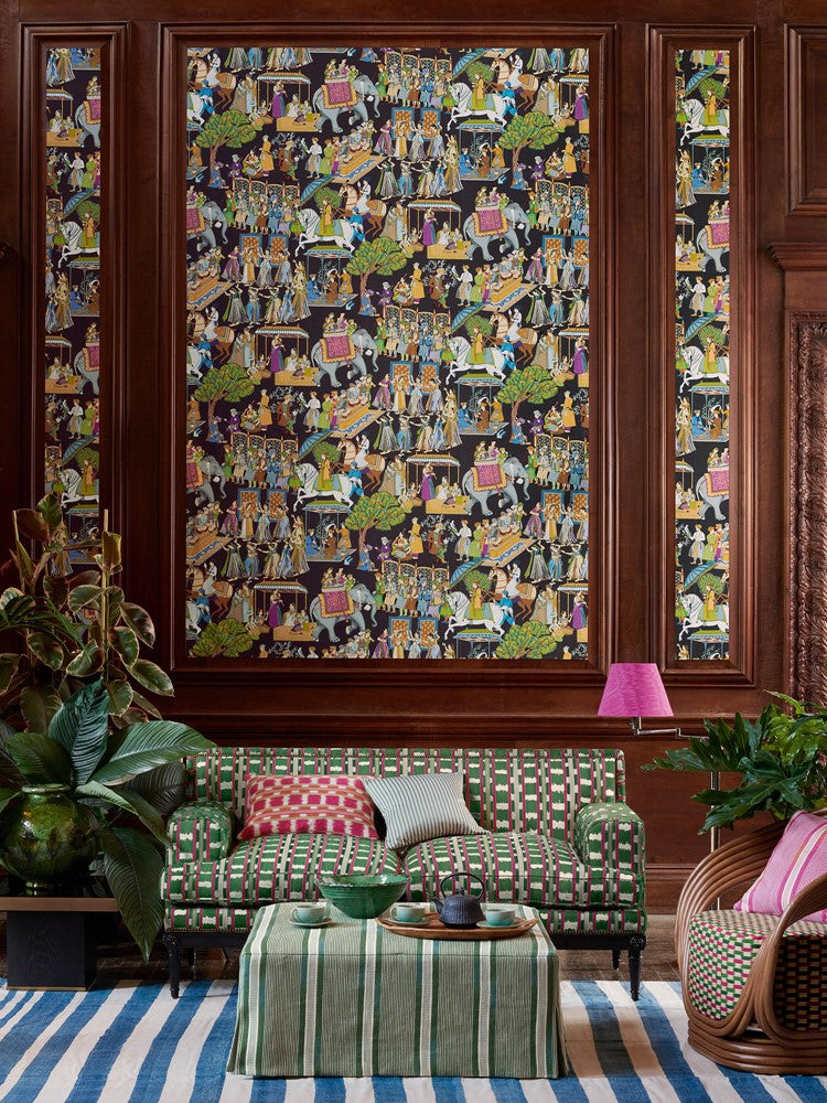 Kalinda Wallpaper - Paon - 03107-03 - Manuel Canovas