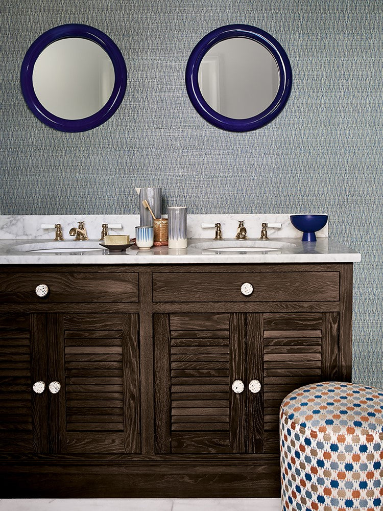Kari Wallpaper - Slate - J181W-04 - Jane Churchill