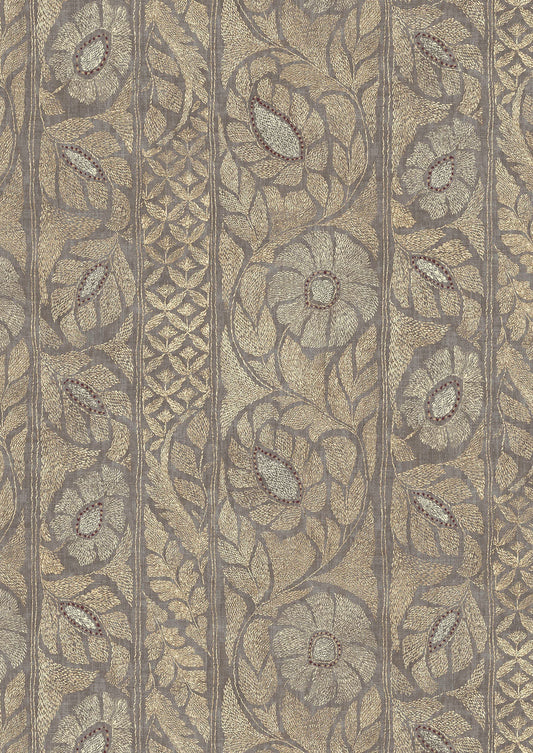 Kashmiri Wallpaper - Pumice Gilt