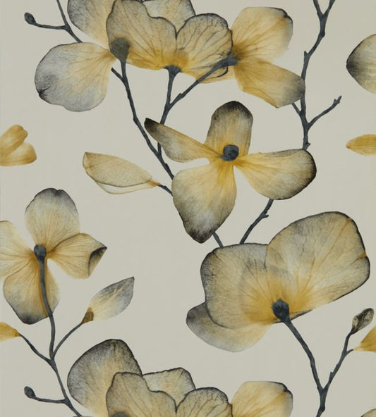 Kienze Wallpaper - Ochre/Steel - HMWF111958 - Harlequin