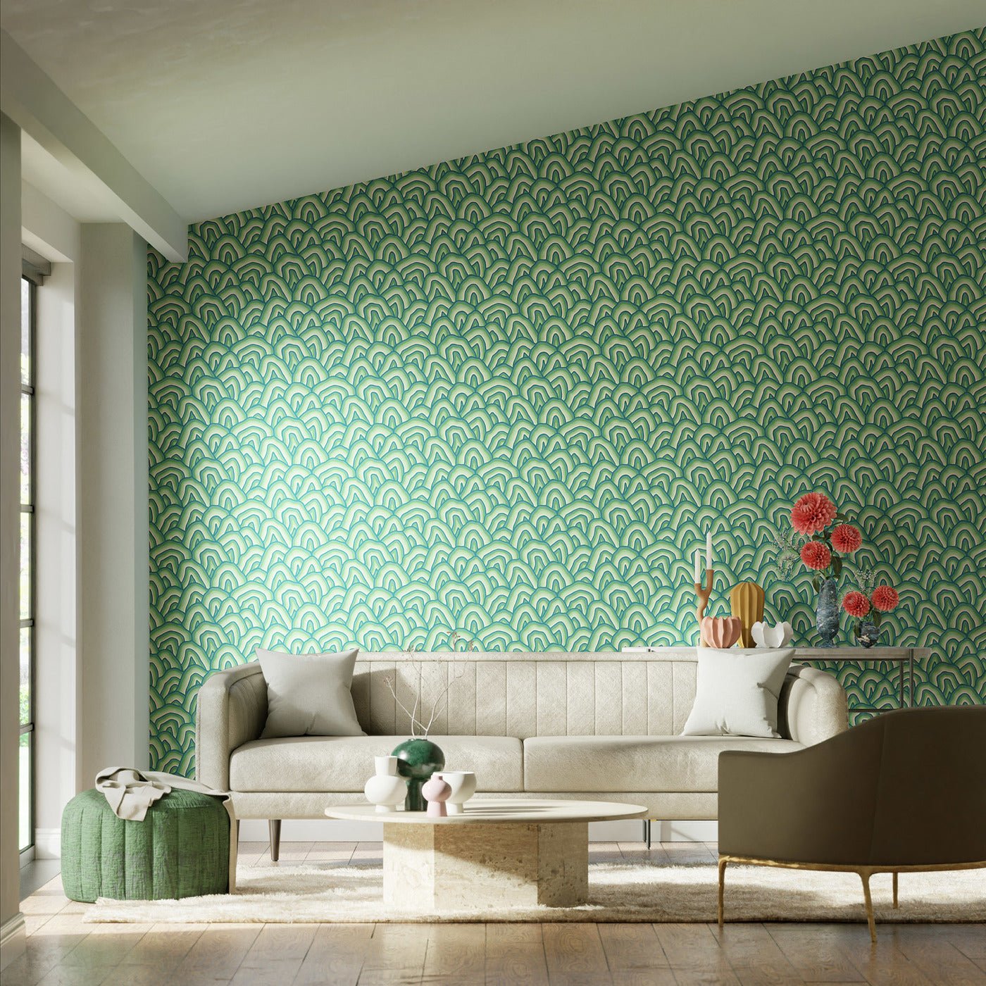 Kumo Wallpaper - Wilderness/Forest - HQN3112927 - Harlequin